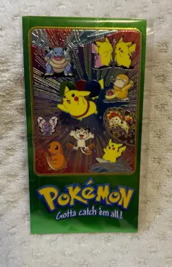 Pokemon Topps Oversized TV Animation Card Edition Series 2 Box Toppers 1 Of 5 NM - Image 1