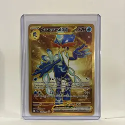 Quaquaval ex 273/193 Gold Secret Rare Pokemon 2024 Paldea Evolved NM/M - Image 1