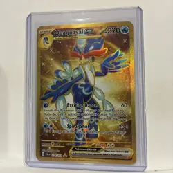Quaquaval ex 273/193 Gold Secret Rare Pokemon 2024 Paldea Evolved NM/M - Image 2
