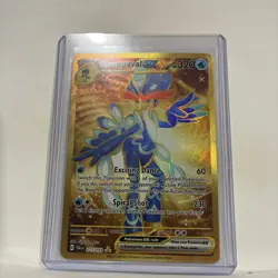 Quaquaval ex 273/193 Gold Secret Rare Pokemon 2024 Paldea Evolved NM/M - Image 3