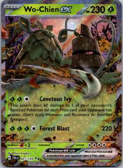 Pokemon Wo-Chien ex 027/193 Sv02: Paldea Evolved Holo - NM - Image 1
