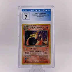 1997 Pokemon Dark Charizard Team Rocket Japanese Holo Rare #006 CGC 7 Near Mint - Image 2