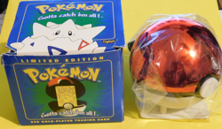 Topegi Pokemon Limited Edition Gold Plated Card Sealed w/Box - Image 2