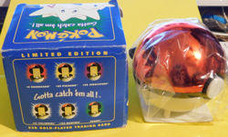 Topegi Pokemon Limited Edition Gold Plated Card Sealed w/Box - Image 3