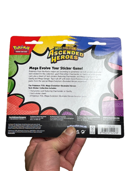Pokemon TCG Mega Evolution Ascended Heroes Tech Sticker Collection GASTLY - Image 4