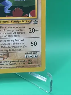 Pokemon TCG Machamp Black Star Promo 43 LP/MP - Image 4