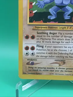 Pokemon TCG Machamp Black Star Promo 43 LP/MP - Image 5