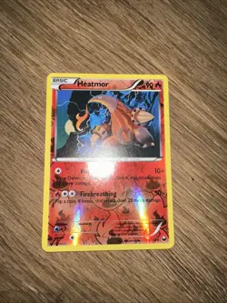 Pokemon TCG Heatmor 19/108 Dark Explorers Reverse Holo Rare NM/LP - Image 1