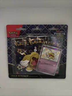 Pokemon Paldean Fates Tech Sticker Collection - NEW FACTORY SEALED - Greavard - Image 1