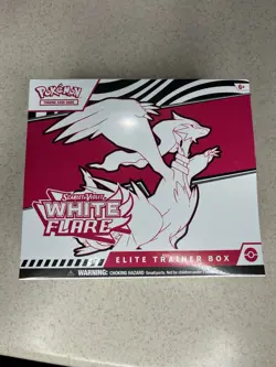 Pokemon TCG: Scarlet & Violet - WHITE FLARE Elite Trainer Box FACTORY SEALED ETB - Image 1