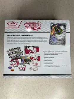 Pokemon TCG: Scarlet & Violet - WHITE FLARE Elite Trainer Box FACTORY SEALED ETB - Image 3