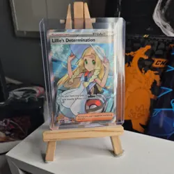 Lillie's Determination 169/132 Pokemon Mega Evolution Full Art - Image 1