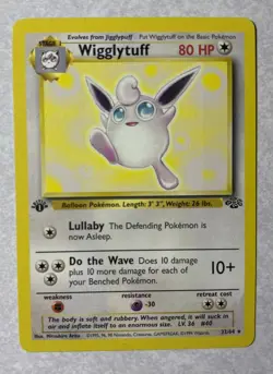 Pokemon TCG Wigglytuff Jungle 32/64 1st Edition Non-Holo Rare NM Look Good - Image 1
