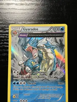 2015 Pokemon Gyarados 21/98 XY - Ancient Origins - Holo RARE LP-NM - Image 3