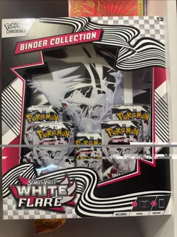 Pokemon TCG: Scarlet & Violet - WHITE FLARE/BLACK BOLT Binder Collections NEW x2 - Image 1