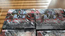 Yugioh 1st Edition Supreme Darkness Booster Box Lot Of 6 Boxes Brand New Sealed - Image 3