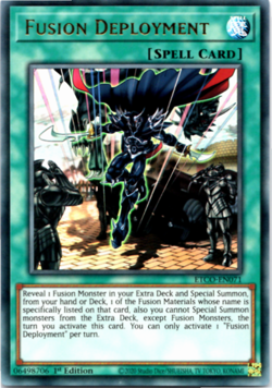 Fusion Deployment - ETCO-EN071 - Ultra Rare - 1st Edition Yugioh - Image 1