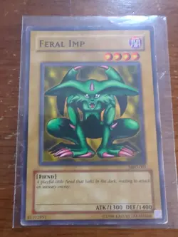 Yu-Gi-Oh! TCG Feral Imp Metal Raiders MRD-001 Unlimited Common - Image 2