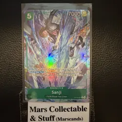 Sanji (Alternate Art) OP13-027 Carrying On His Will Foil One Piece TCG English - Image 1