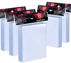 500 Counts Card Sleeves for Trading Cards, Soft Penny 500 PCS, White - Image 1
