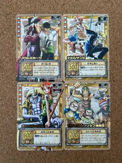 one piece carddass hyper battle 2003 Gold anime card - Image 1