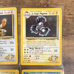 Pokemon Gym Challenge Holo Rare Lot Rocket's Scyther 6 Card lot MP-MP+ - Image 4