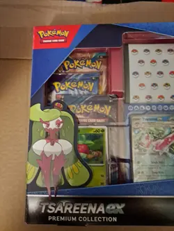 Pokemon Tsareena EX Premium Collection Trading Card Game New Sealed * Gift - Image 2