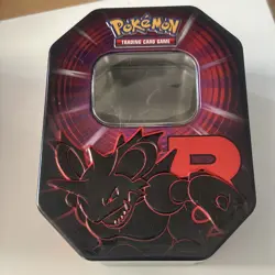 Pokemon Team Rocket MewTwo Tin With 200Card Bundle - Image 3