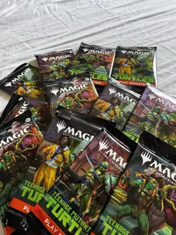 12x MTG Booster Pack Teenage Mutant Ninja Turtles - 12 Play Booster Packs 2026 - Image 2