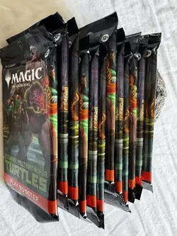 12x MTG Booster Pack Teenage Mutant Ninja Turtles - 12 Play Booster Packs 2026 - Image 3