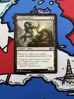 Leeching Sliver x1 Mtg Core Set 2015 - Image 1