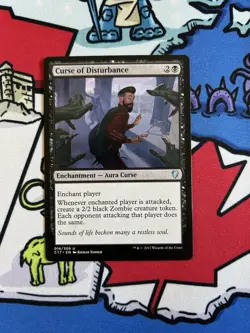 Curse of Disturbance x1 Mtg Commander 2017 - Image 1