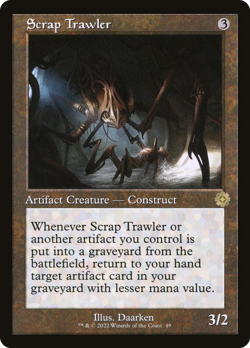 Scrap Trawler (FOIL) x1 - MTG The Brothers' War Retro Artifacts BRR #49 - Image 1