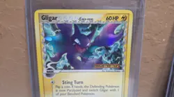 Pokemon TCG Card Gligar Ex Dragon Frontiers 16/101 2006 Reverse Stamped Holo MP - Image 4