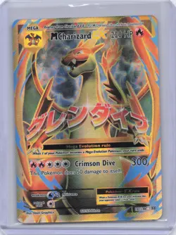 2016 Pokemon XY Evolutions #101 Mega M Charizard Ex NM - Image 1