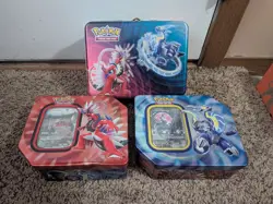 Pokemon Scarlet And Violet Base Tins and Lunchbox - Image 1