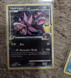 Pokemon Celebrations - Mimikyu, Light Toxtricity, Hydreigon Promo Cards W Coin - Image 3