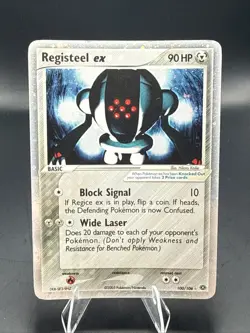 Pokemon Registeel ex - 100/106 - Pokemon Ex Emerald Ultra Rare - Image 2