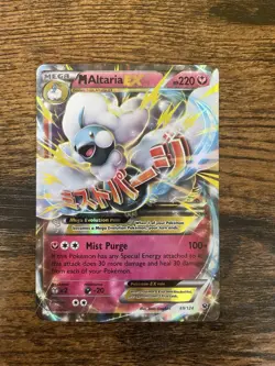 Pokemon TCG M Altaria EX 69/124 Fates Collide Ultra Rare Holo 220 HP Dragon Card - Image 1