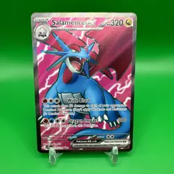 Pokemon TCG Salamence Ex Ultra Rare 177/159 Journey Together Near Mint - Image 1