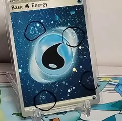 Pokemon 151 Water Holo Energy 006 - 4x Swirls- Cosmos Holo NM - Image 1