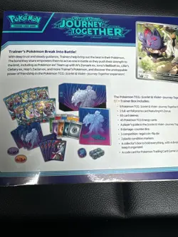 Pokemon TCG Scarlet Violet Journey Together Elite Trainer Box ETB New Sealed - Image 2