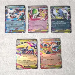 Pokemon Mega Evolution Double Rare ex Lot of 5 - Image 1