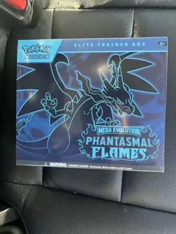 Pokemon Mega Evolution Phantasmal Flames ETB English 2025 SEALED ON HAND - Image 1