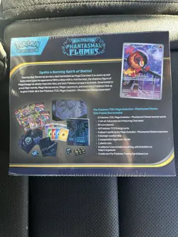 Pokemon Mega Evolution Phantasmal Flames ETB English 2025 SEALED ON HAND - Image 2