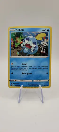 Pokemon TCG: Sobble SWSH073 Black Star Promo Holo -NM - Image 1