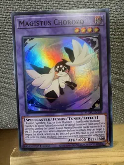 Yu-Gi-Oh! Magistus Chorozo SUDA-EN100 Supreme Darkness 1st Edition-Near Mint. - Image 1