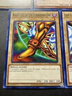 Exodia Full 5 Piece Set | LDK2 | Commons | MISPRINT! | YuGiOh! - Image 3