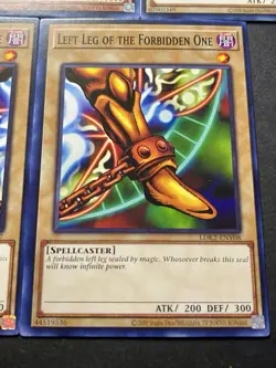 Exodia Full 5 Piece Set | LDK2 | Commons | MISPRINT! | YuGiOh! - Image 5