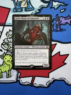 Geth, Thane of Contracts x1 Mtg Phyrexia: All Will Be One - Image 1